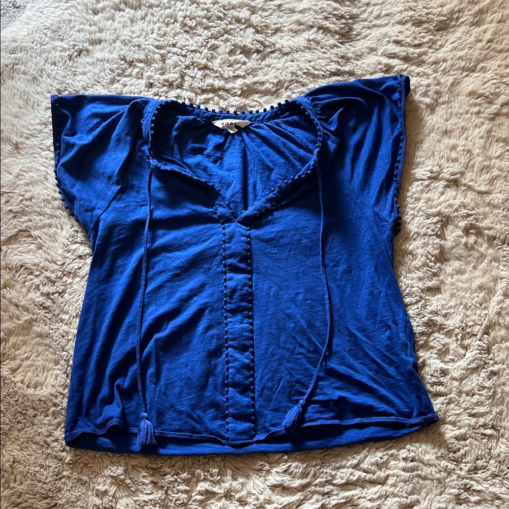Boden Royal Blue Women's Blouse 12
